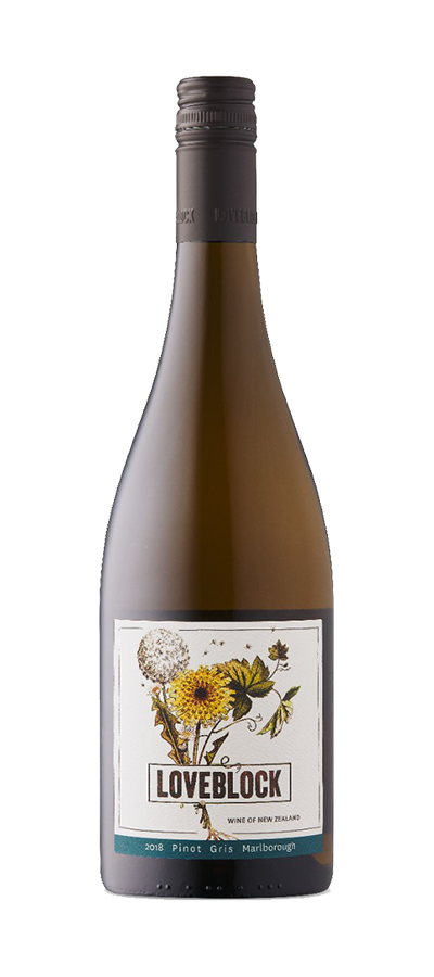 bottle lovelock pinot gris